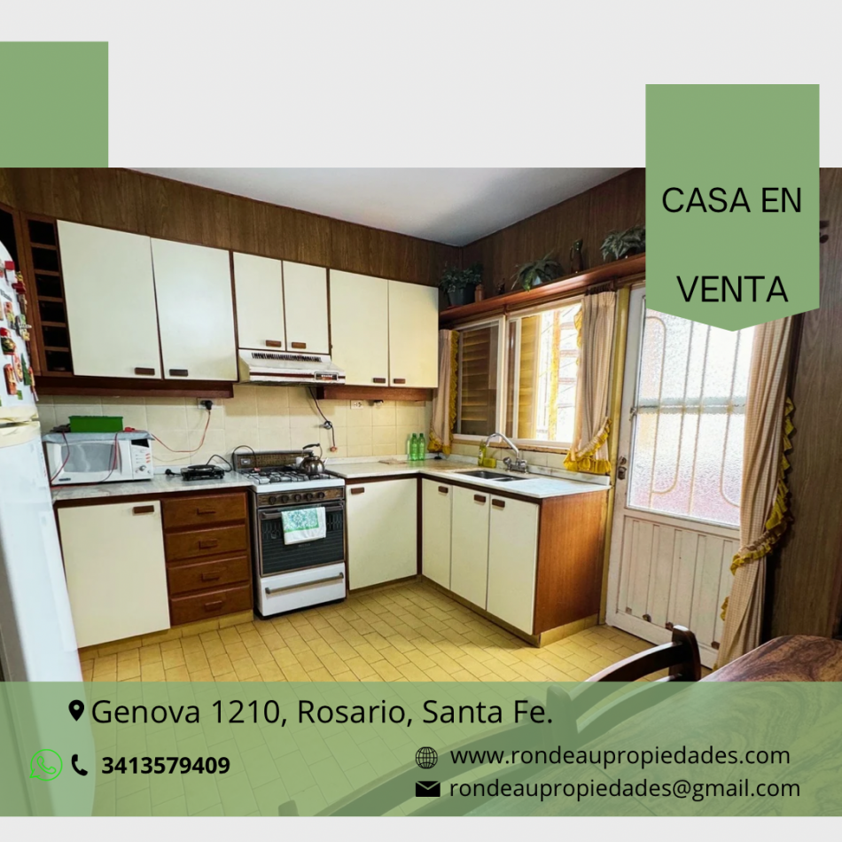 CASA EN VENTA PLANTA ALTA 3 DORMITORIOS