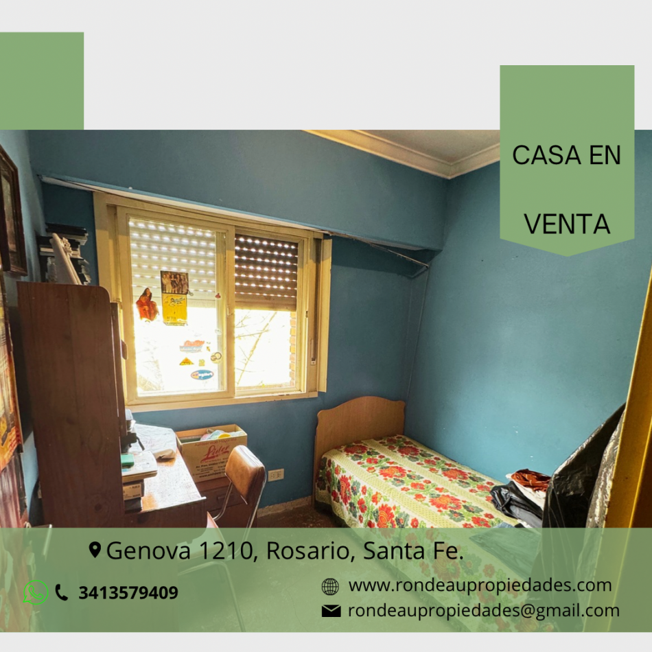 CASA EN VENTA PLANTA ALTA 3 DORMITORIOS