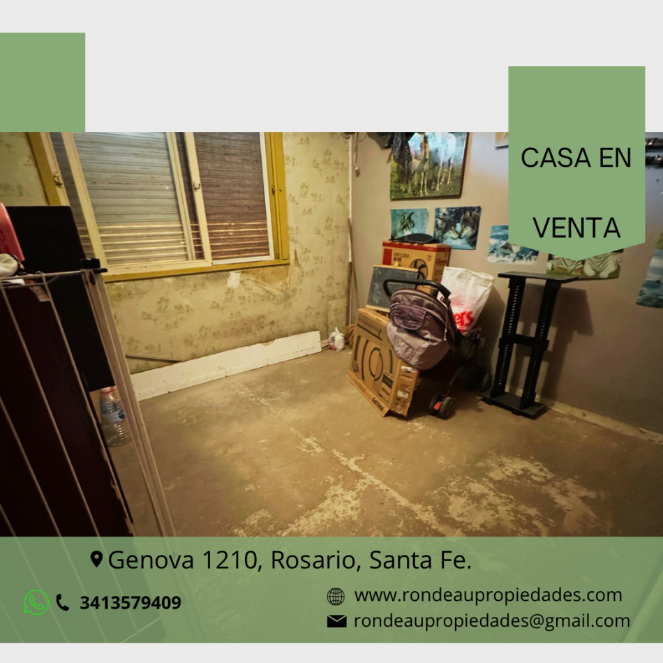 CASA EN VENTA PLANTA ALTA 3 DORMITORIOS