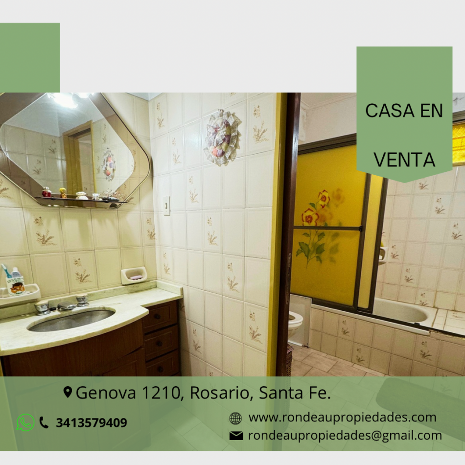 CASA EN VENTA PLANTA ALTA 3 DORMITORIOS