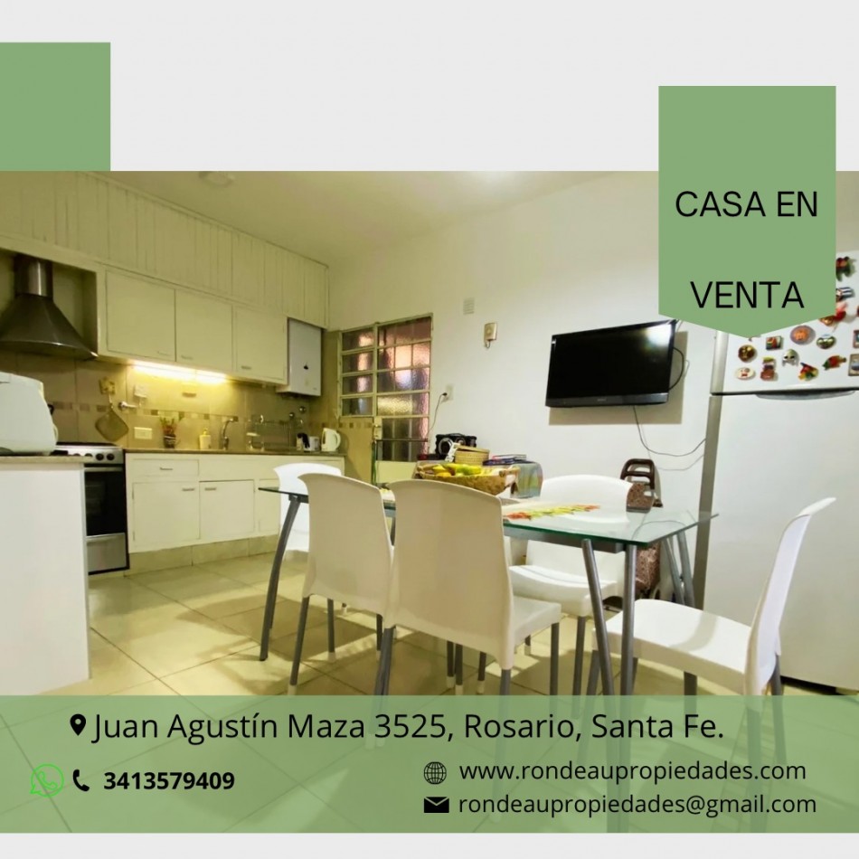 CASA DE 3 DORMITORIOS EN VENTA