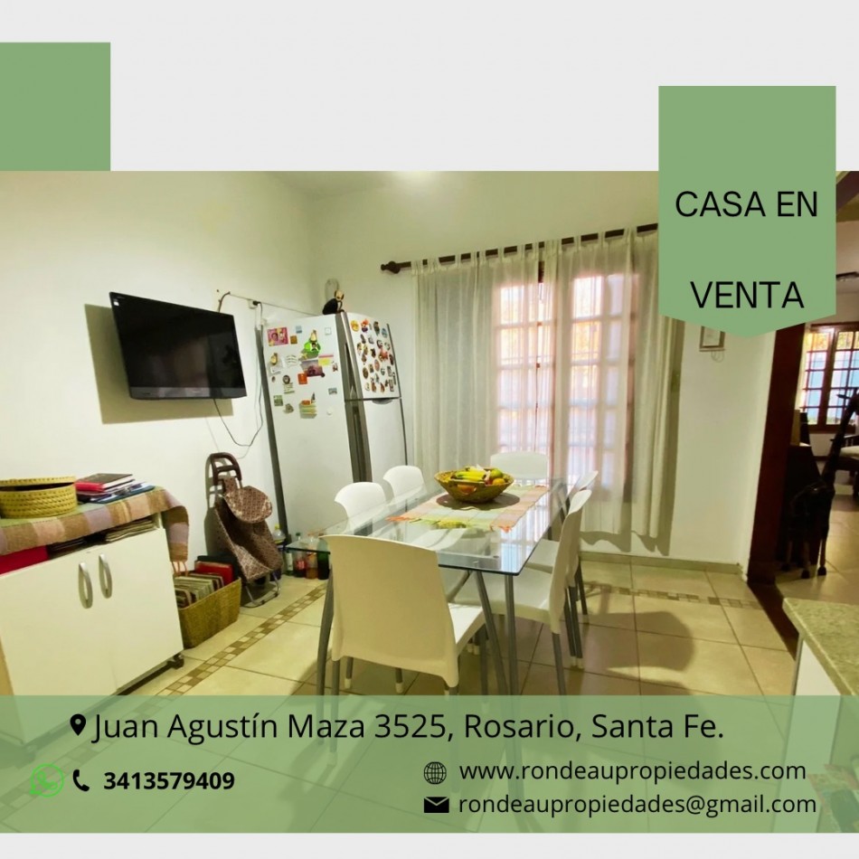 CASA DE 3 DORMITORIOS EN VENTA