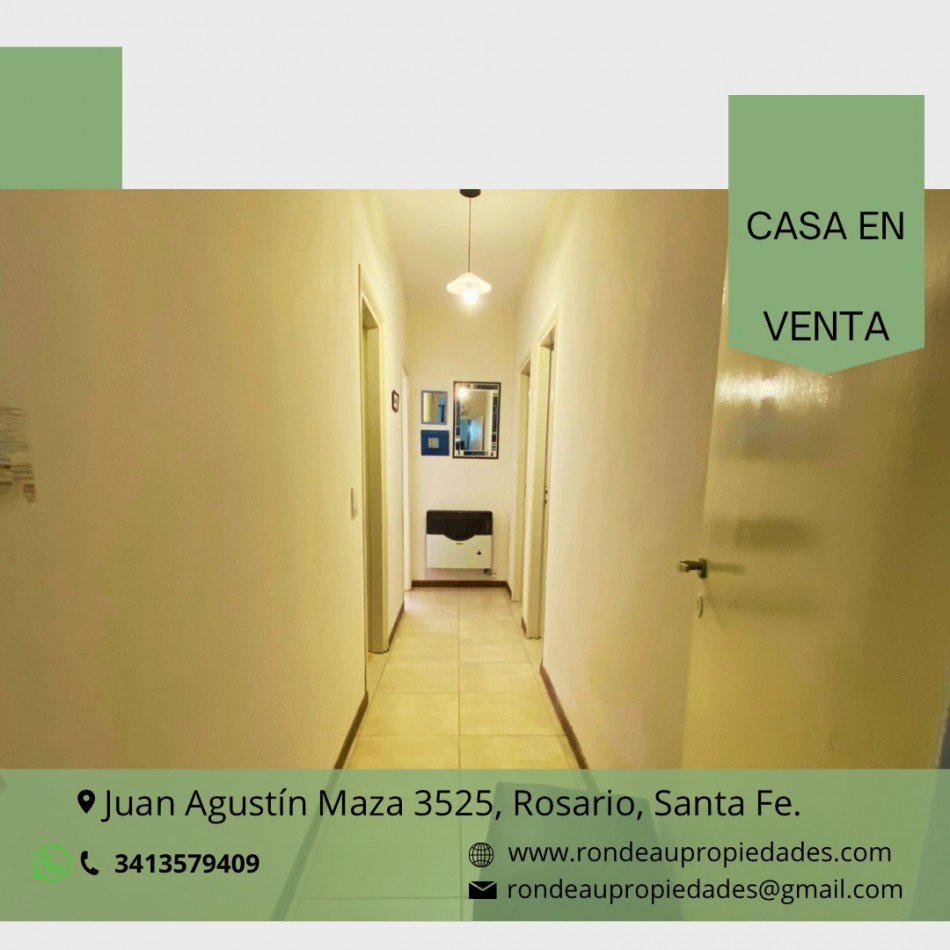 CASA DE 3 DORMITORIOS EN VENTA