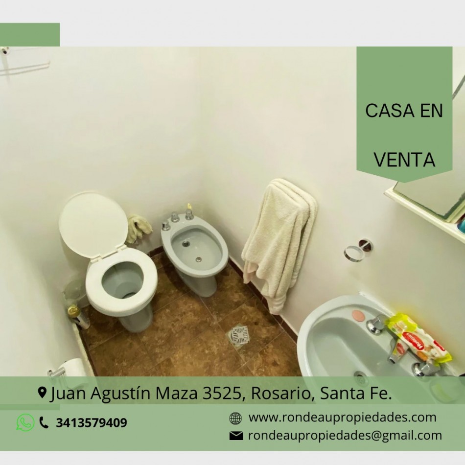 CASA DE 3 DORMITORIOS EN VENTA