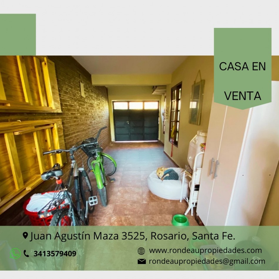 CASA DE 3 DORMITORIOS EN VENTA