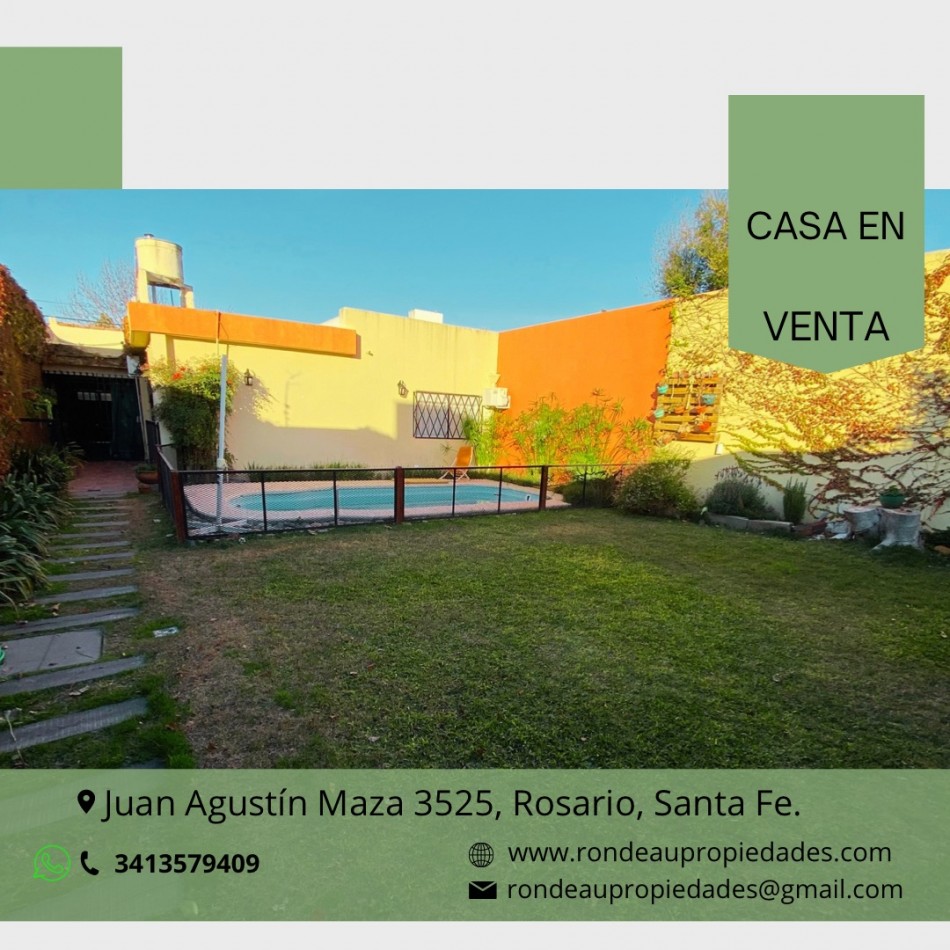 CASA DE 3 DORMITORIOS EN VENTA