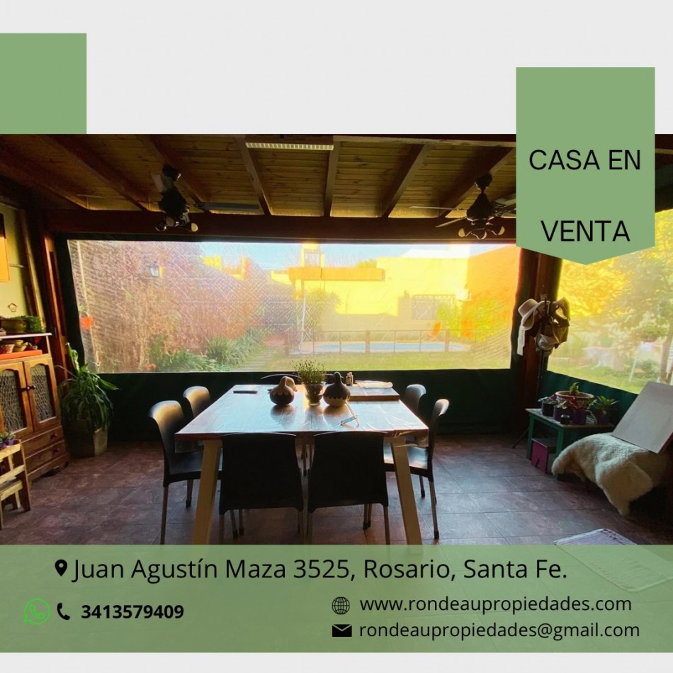 CASA DE 3 DORMITORIOS EN VENTA