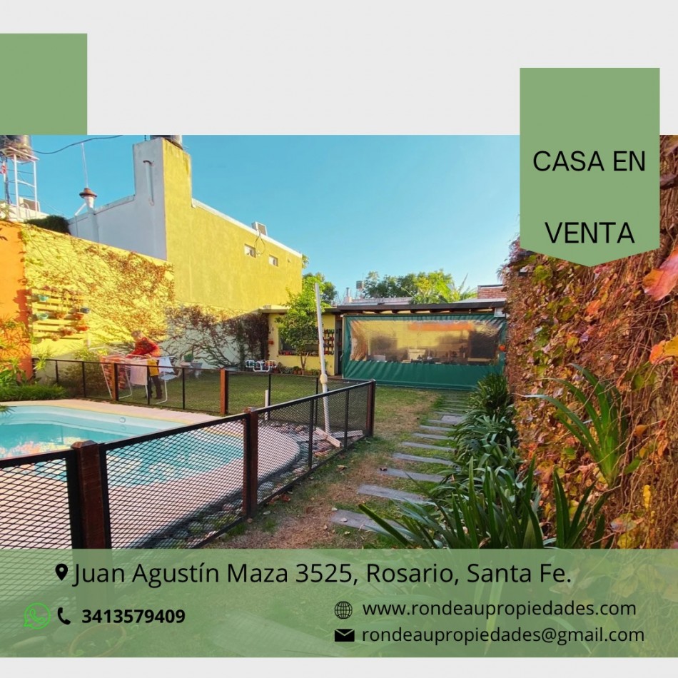 CASA DE 3 DORMITORIOS EN VENTA