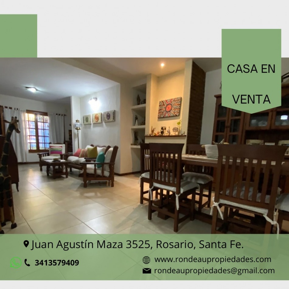 CASA DE 3 DORMITORIOS EN VENTA