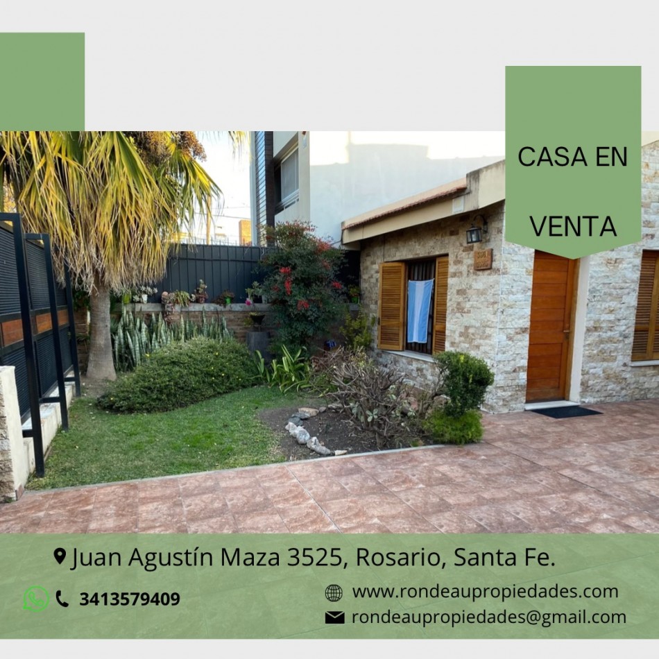 CASA DE 3 DORMITORIOS EN VENTA