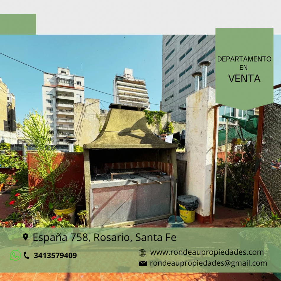 DEPARTAMENTO INTERNO DE 2 DORMITORIOS Y COMODIN EN VENTA 