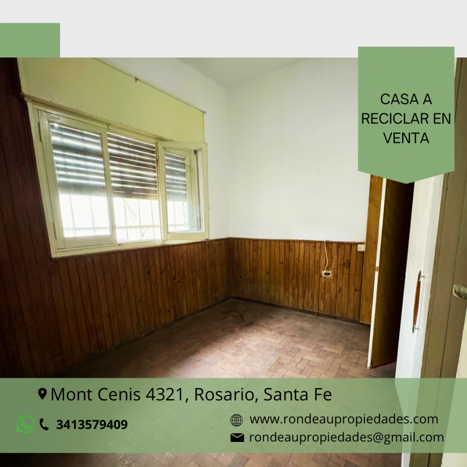 CASA A RECICLAR EN VENTA