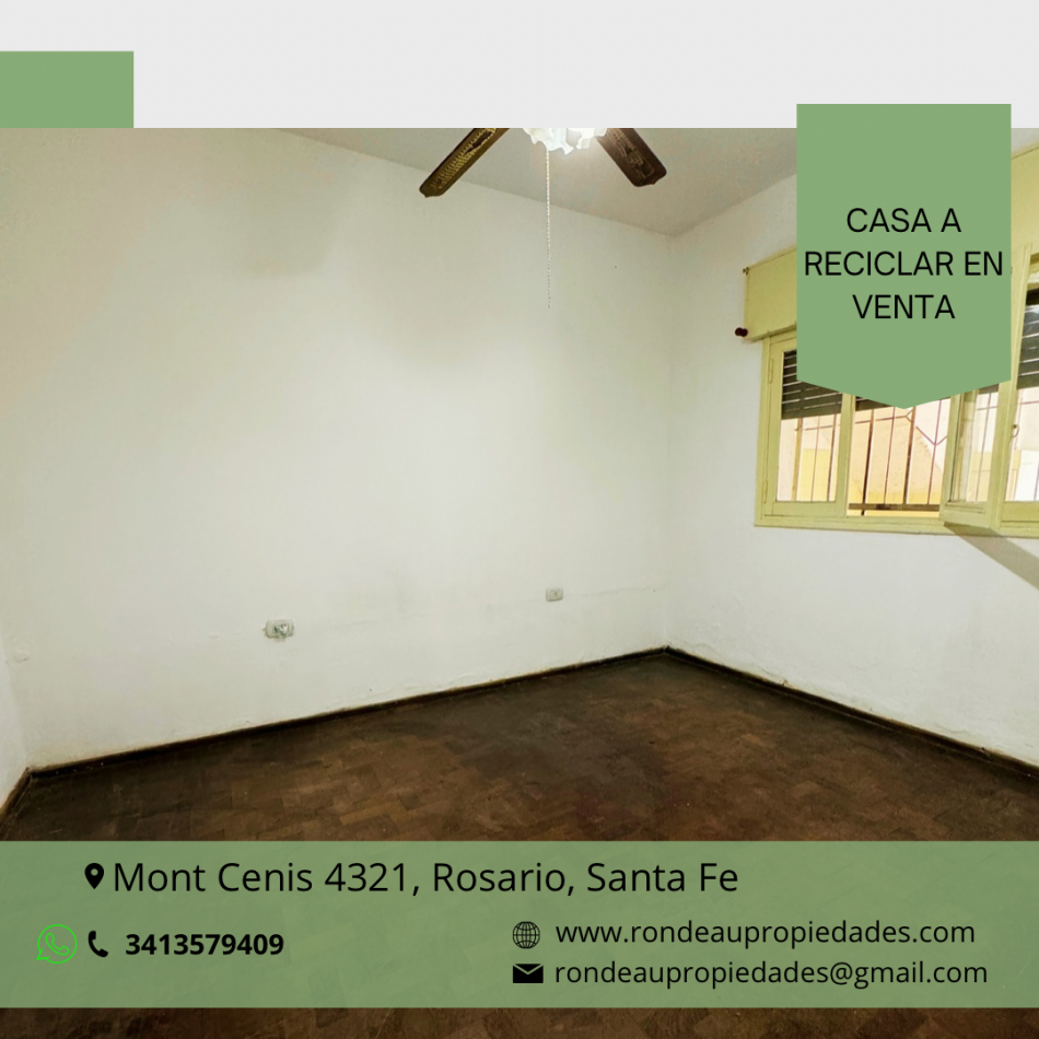 CASA A RECICLAR EN VENTA