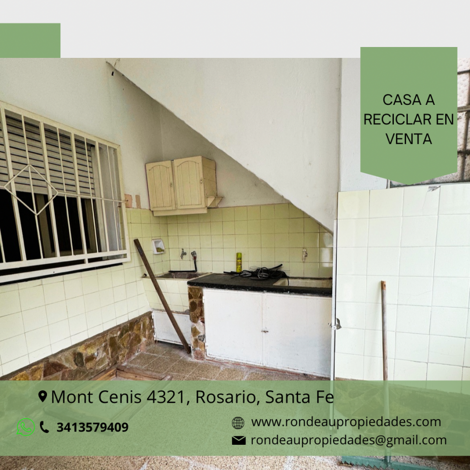 CASA A RECICLAR EN VENTA