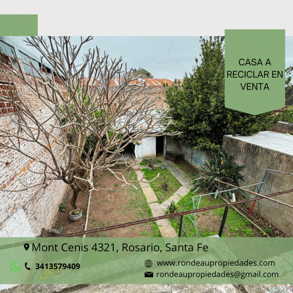 CASA A RECICLAR EN VENTA