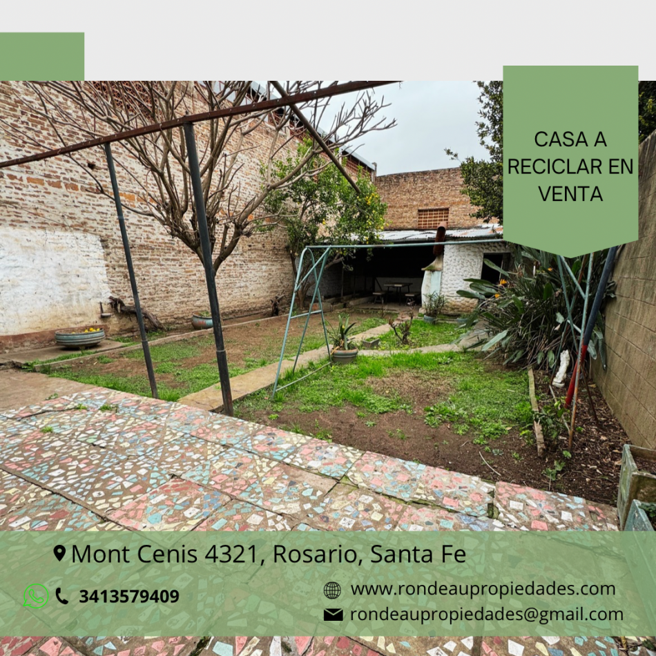 CASA A RECICLAR EN VENTA