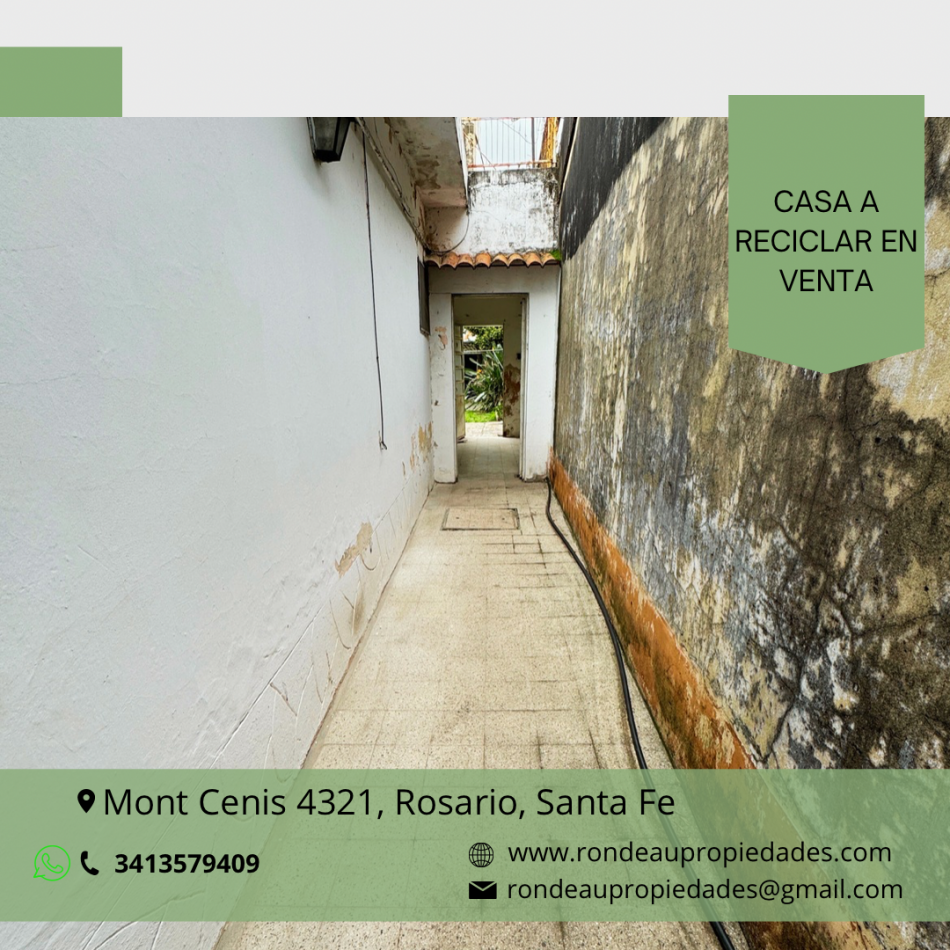 CASA A RECICLAR EN VENTA