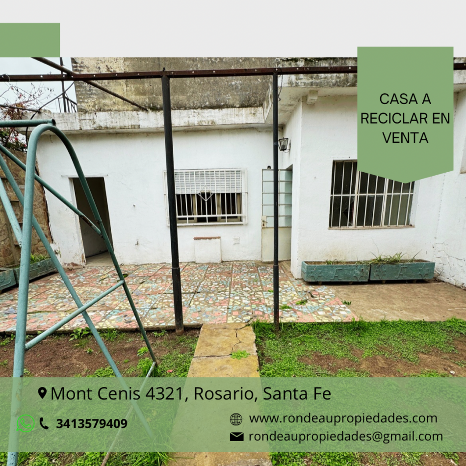 CASA A RECICLAR EN VENTA