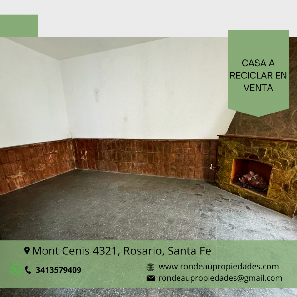 CASA A RECICLAR EN VENTA