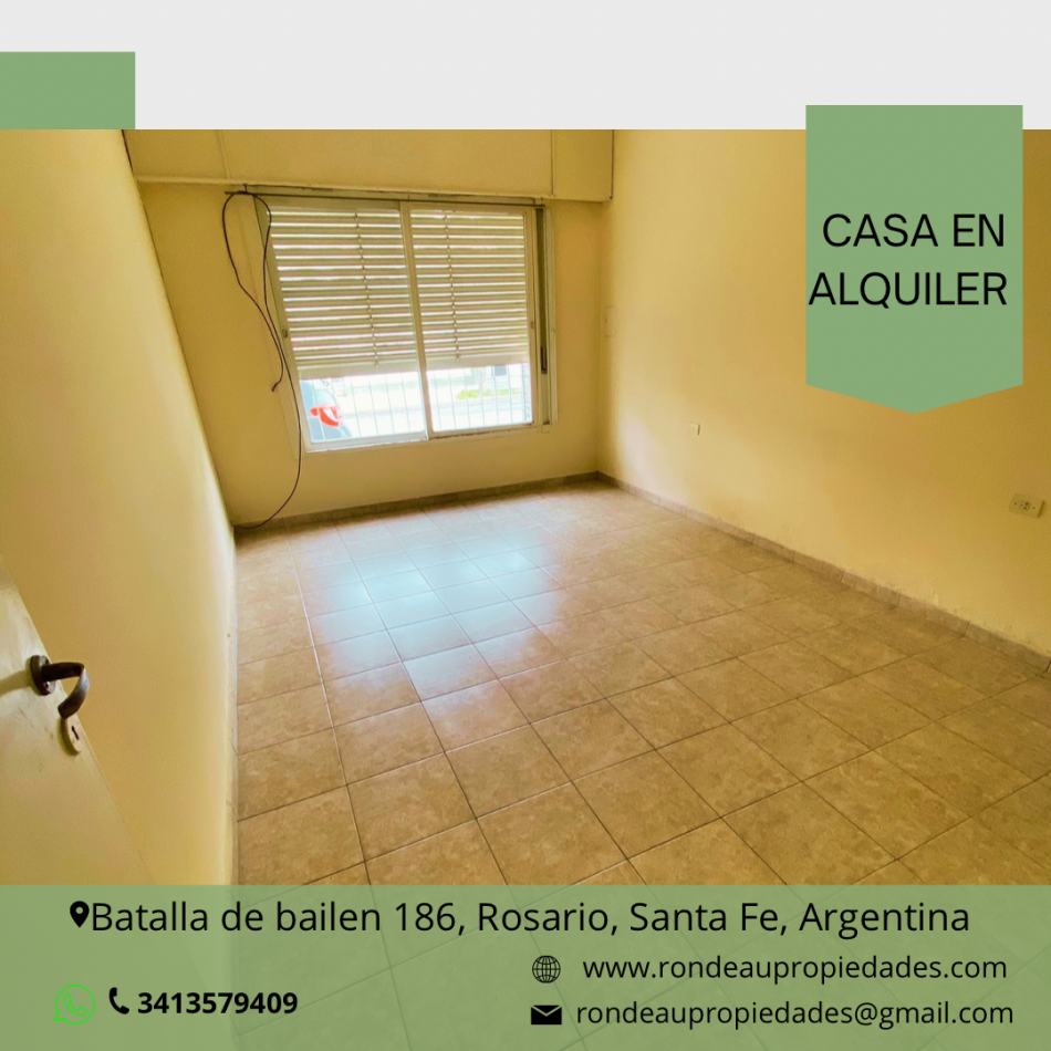 CASA DE 1 DORMITORIO EN ALQUILER