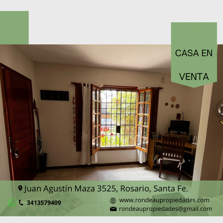 CASA DE 3 DORMITORIOS EN VENTA