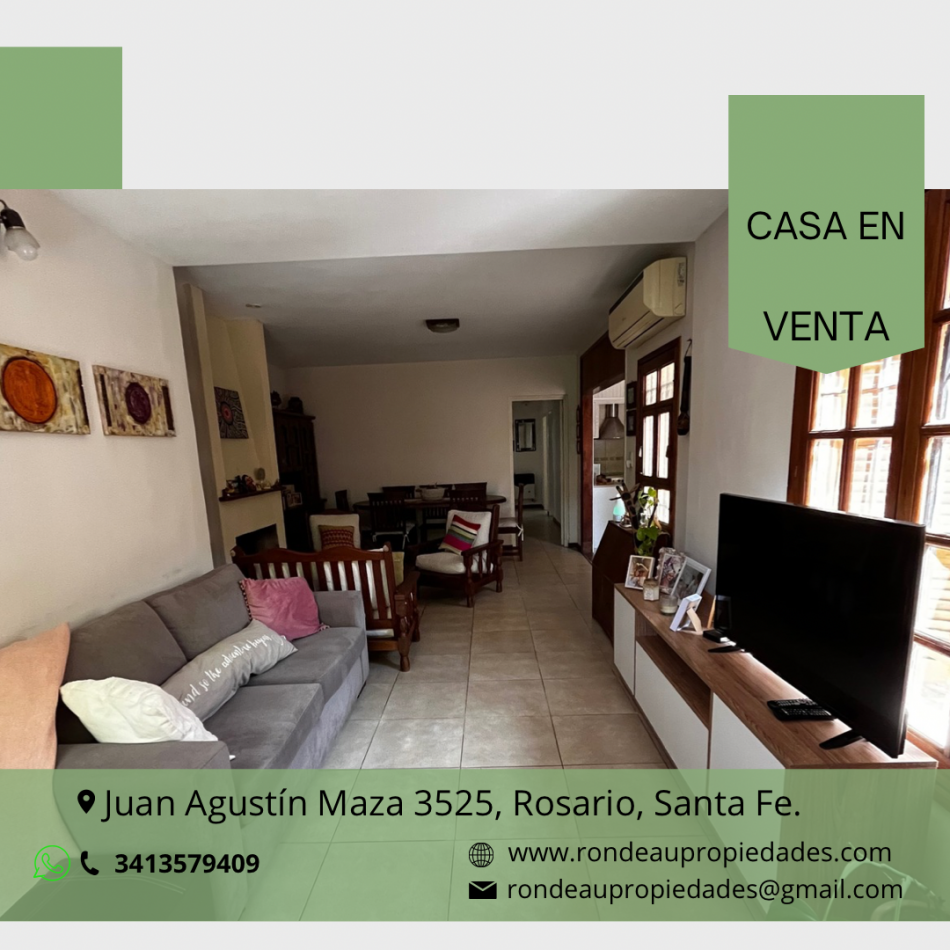 CASA DE 3 DORMITORIOS EN VENTA