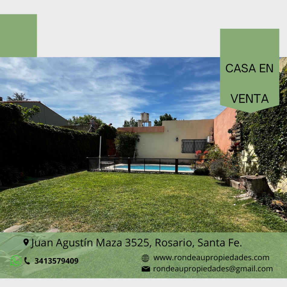 CASA DE 3 DORMITORIOS EN VENTA