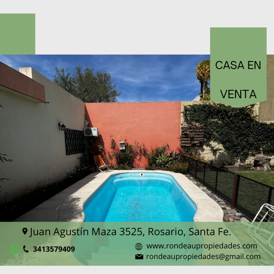 CASA DE 3 DORMITORIOS EN VENTA