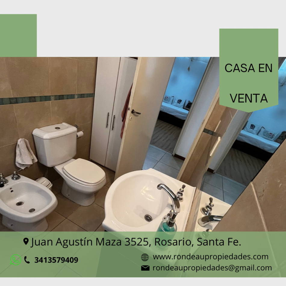 CASA DE 3 DORMITORIOS EN VENTA