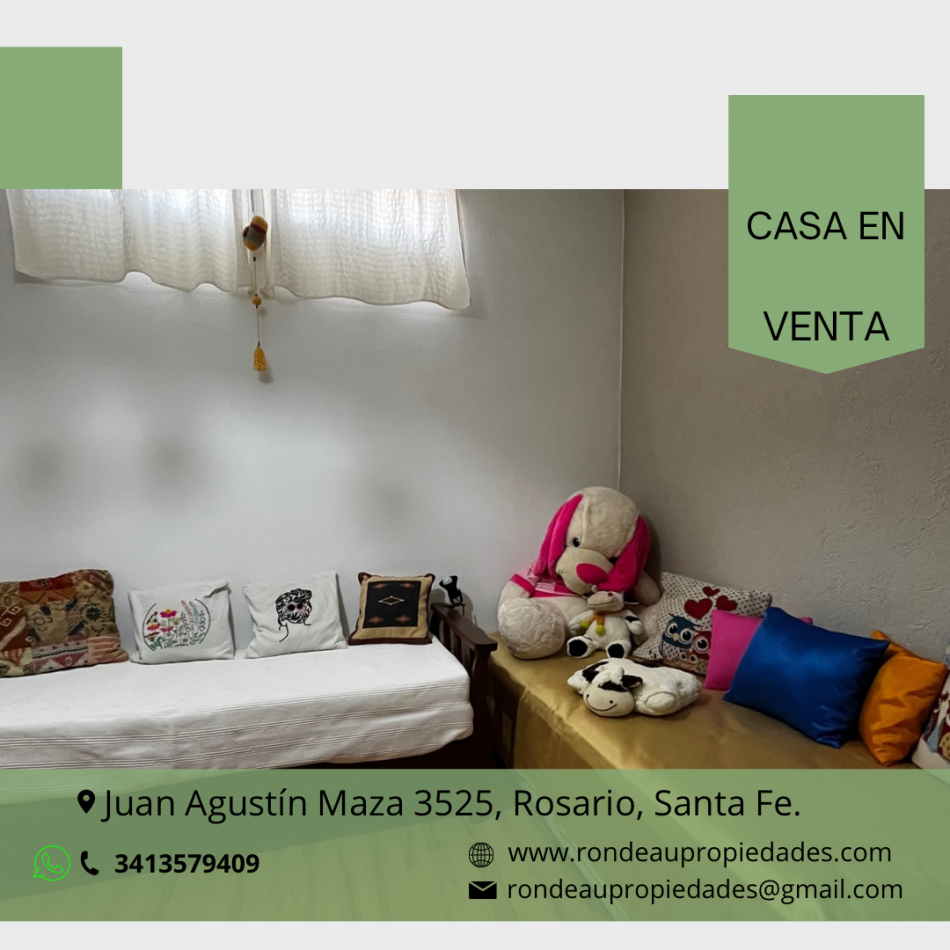 CASA DE 3 DORMITORIOS EN VENTA