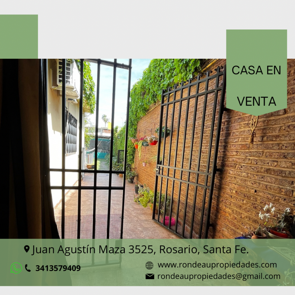 CASA DE 3 DORMITORIOS EN VENTA