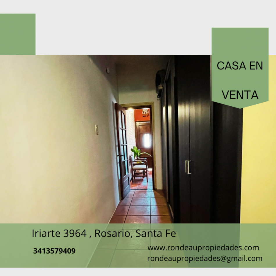 CASA DE 3 DORMITORIOS EN VENTA 