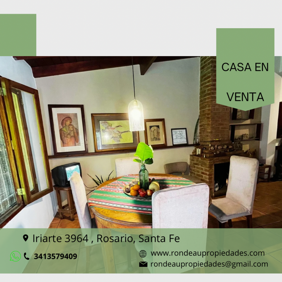 CASA DE 3 DORMITORIOS EN VENTA 