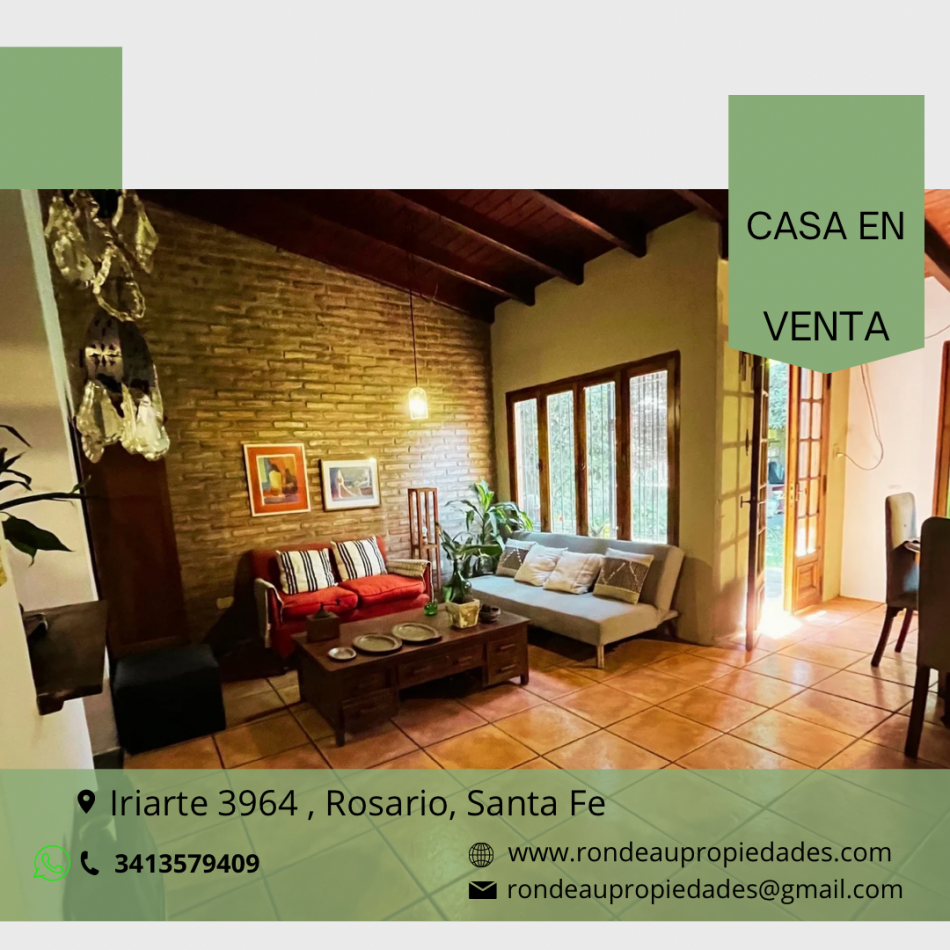 CASA DE 3 DORMITORIOS EN VENTA 