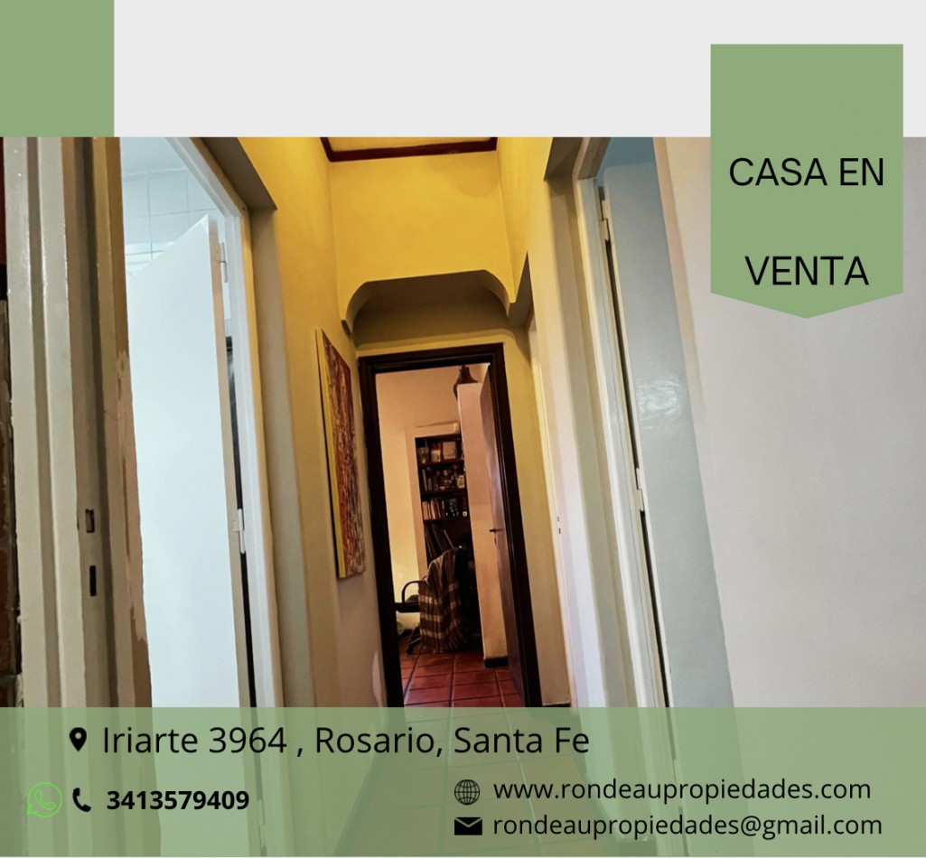 CASA DE 3 DORMITORIOS EN VENTA 