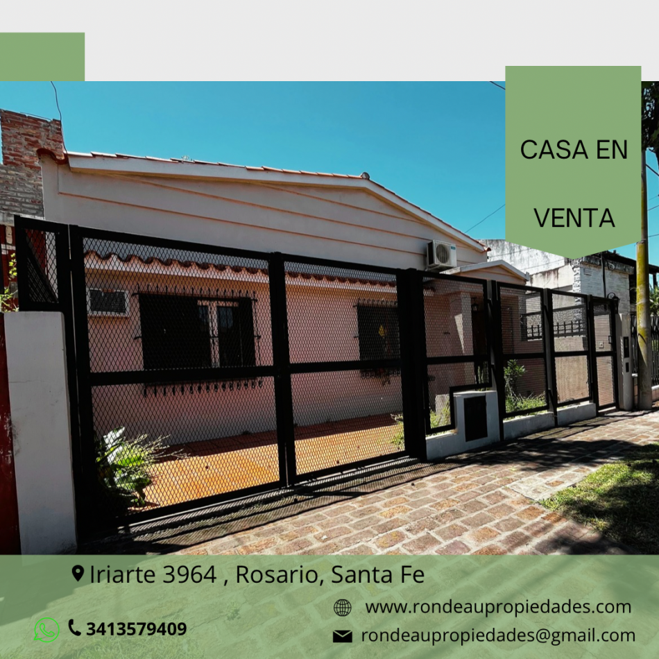 CASA DE 3 DORMITORIOS EN VENTA 