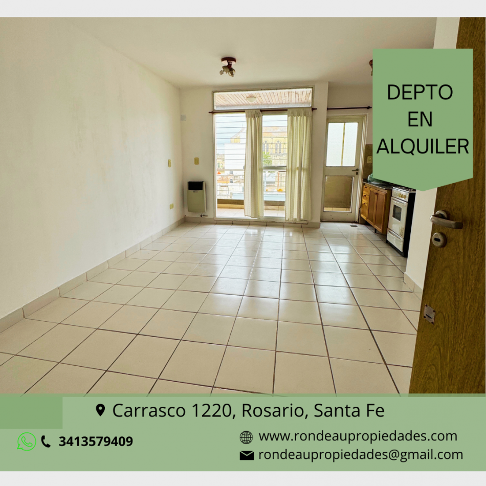 DEPARTAMENTO DE 1 DORMITORIO EN ALQUILER