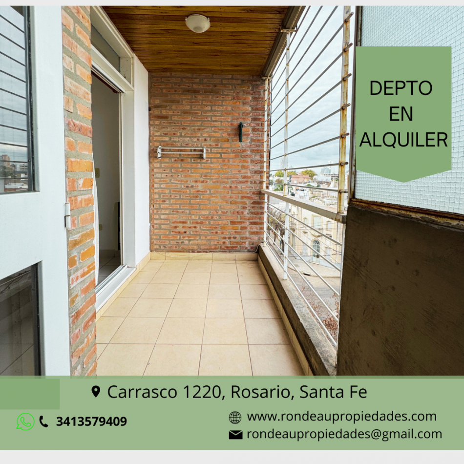 DEPARTAMENTO DE 1 DORMITORIO EN ALQUILER