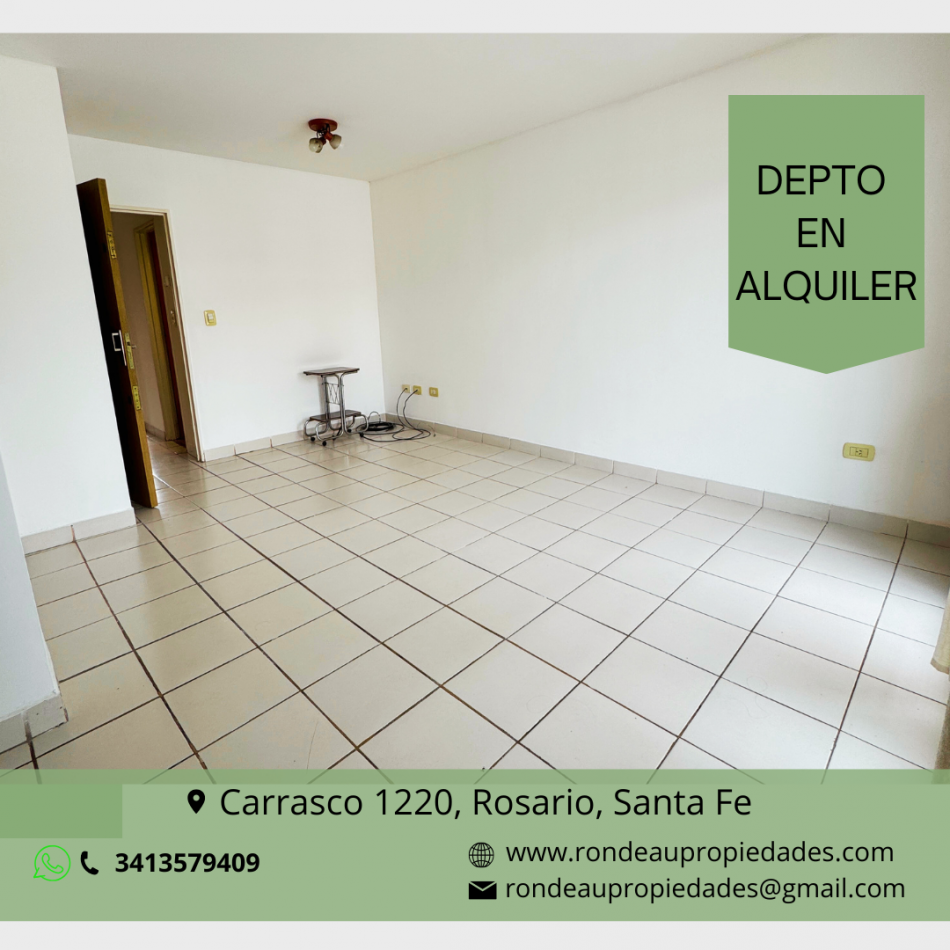 DEPARTAMENTO DE 1 DORMITORIO EN ALQUILER