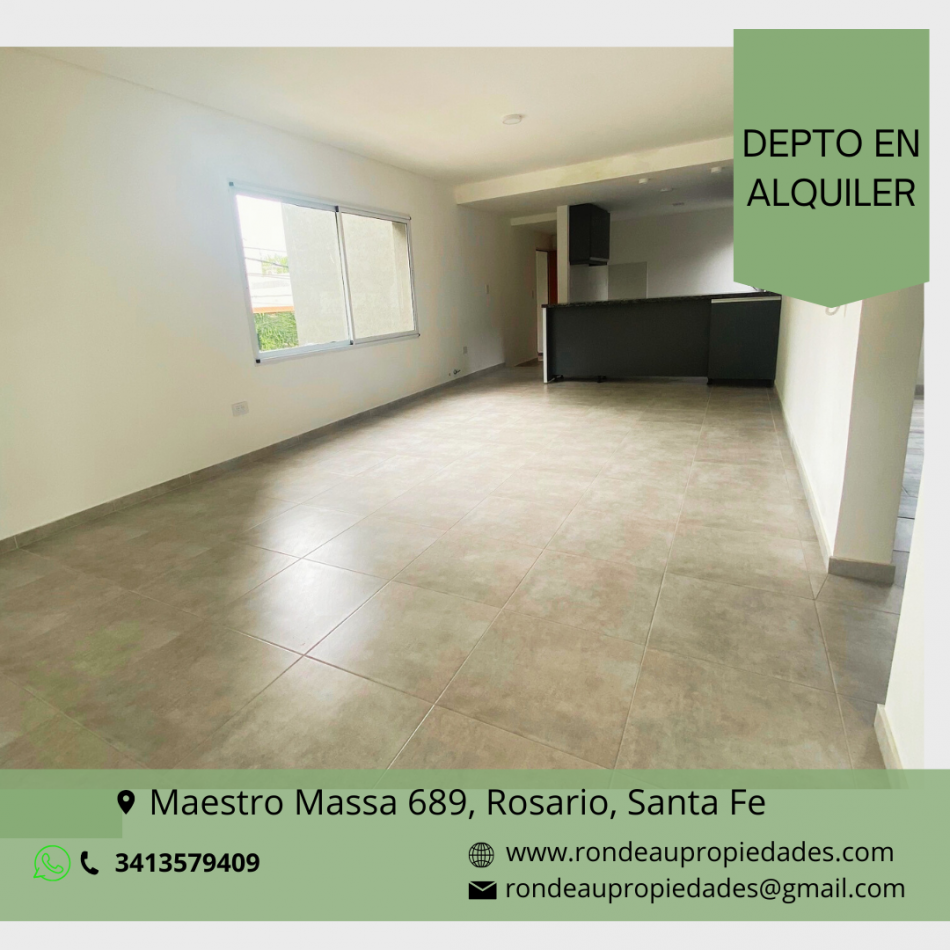DEPARTAMENTO DE 2 DORMITORIOS CON COCHERA DOBLE