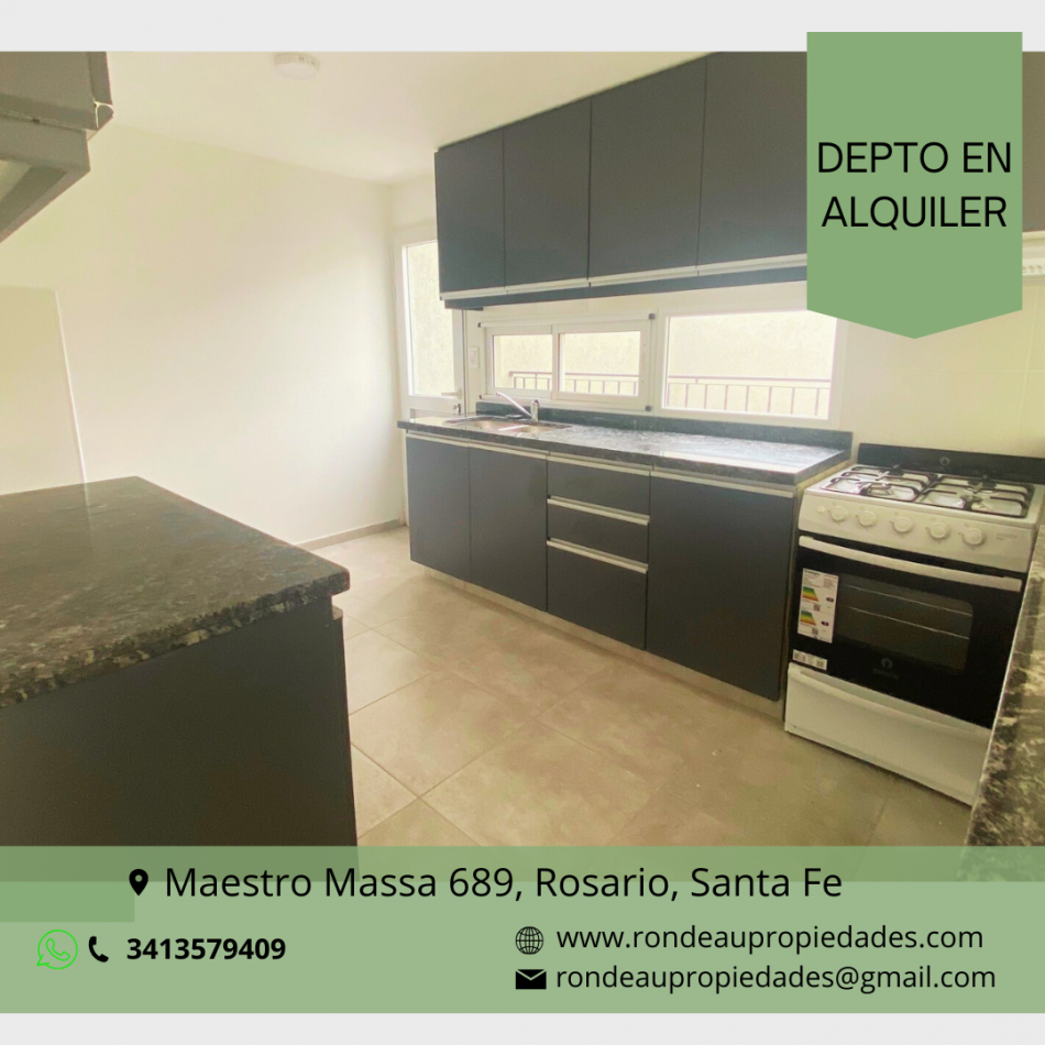 DEPARTAMENTO DE 2 DORMITORIOS CON COCHERA DOBLE