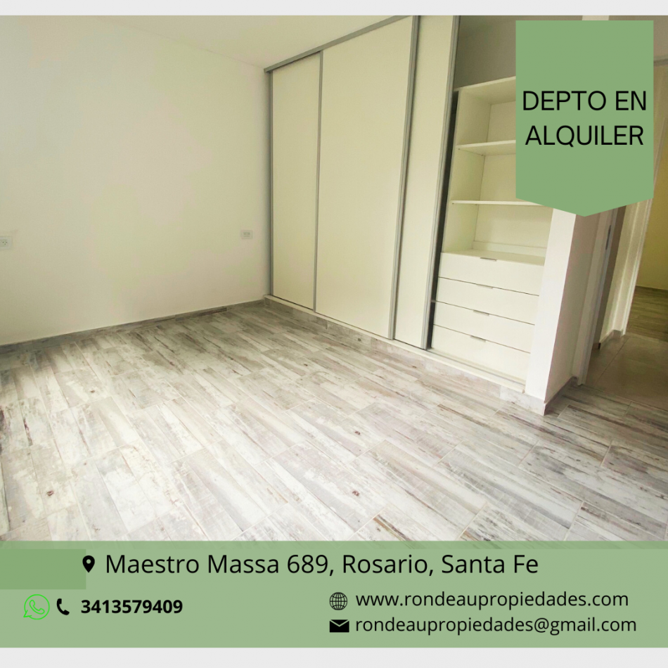 DEPARTAMENTO DE 2 DORMITORIOS CON COCHERA DOBLE