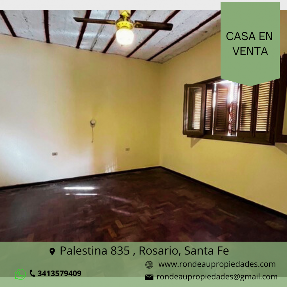 CASA DE DOS DORMITORIOS CON COCHERA EN VENTA
