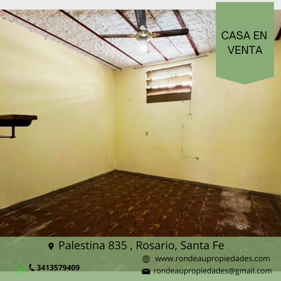CASA DE DOS DORMITORIOS CON COCHERA EN VENTA