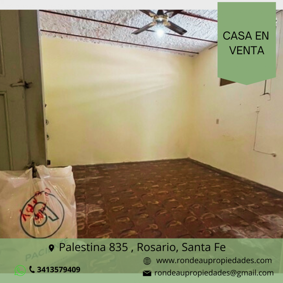 CASA DE DOS DORMITORIOS CON COCHERA EN VENTA