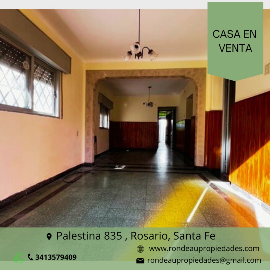 CASA DE DOS DORMITORIOS CON COCHERA EN VENTA