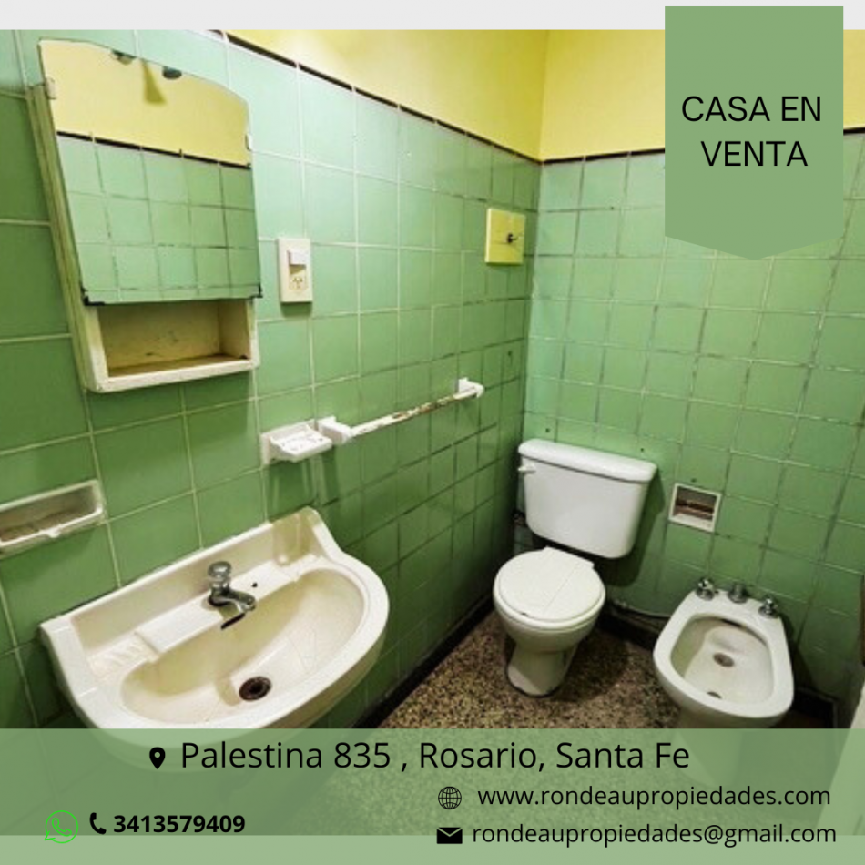 CASA DE DOS DORMITORIOS CON COCHERA EN VENTA