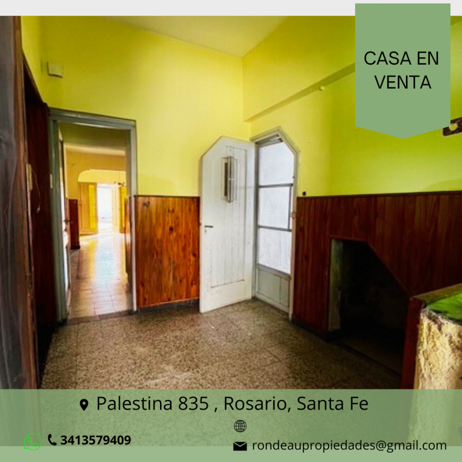 CASA DE DOS DORMITORIOS CON COCHERA EN VENTA