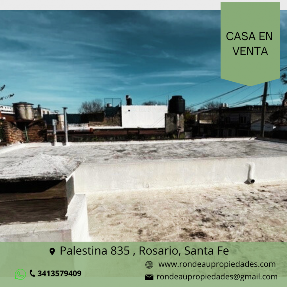 CASA DE DOS DORMITORIOS CON COCHERA EN VENTA