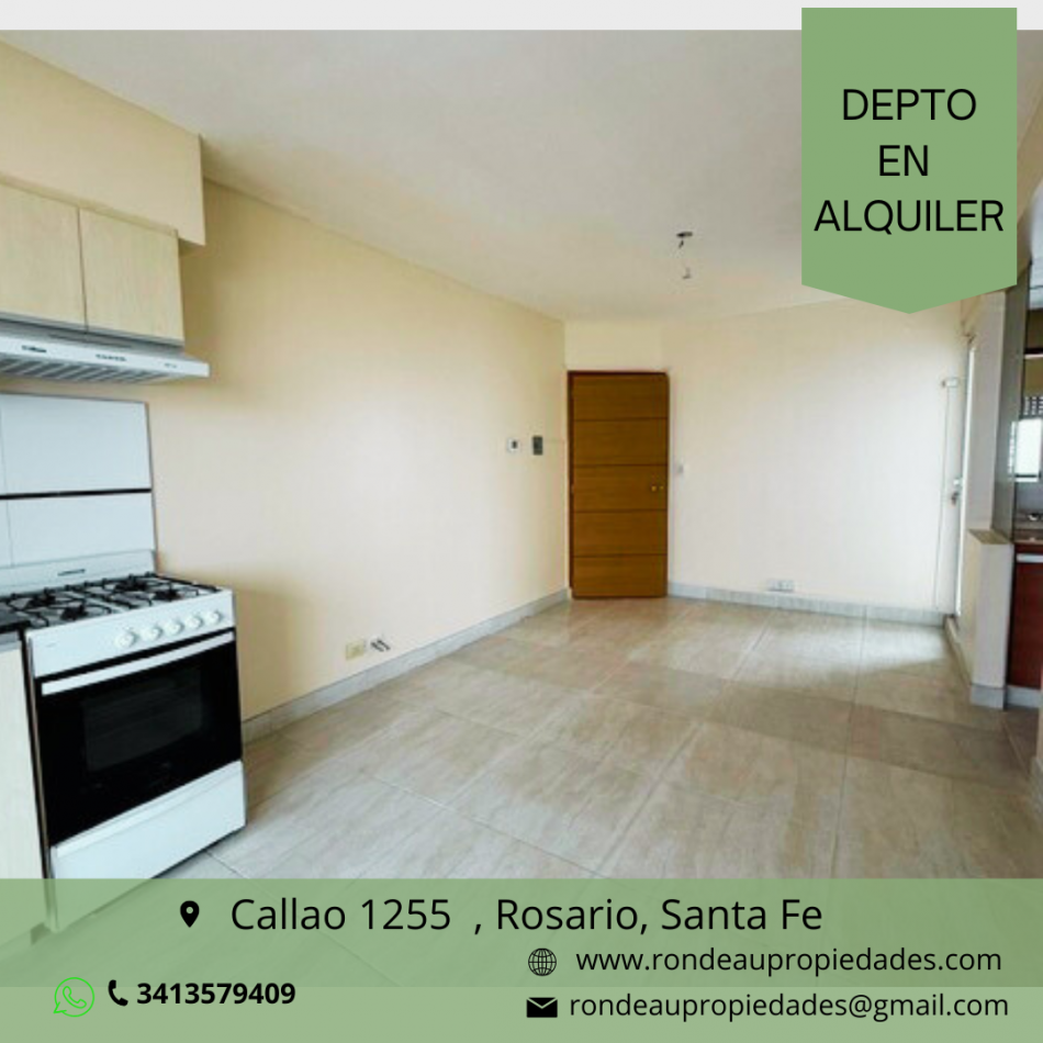 DEPARTAMENTO DE 1 DORMITORIO EN ALQUILER